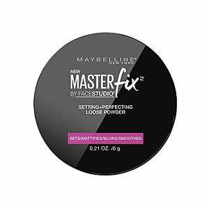 0.21oz Maybelline Facestudio Master Fix Setting + Perfecting Loose Powder (Translucent) for $2.59 AC w/ S&S + Free S&H