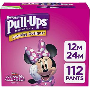 Huggies Pull-Ups Learning Designs Potty Training Pants (Various Sizes) from $18.75 w/ S&S + Free S&H