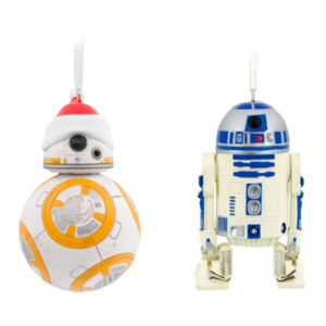 2-Count Hallmark Disney Ornaments (Various): Star Wars Bb-8 And R2-D2 $10.50 & More