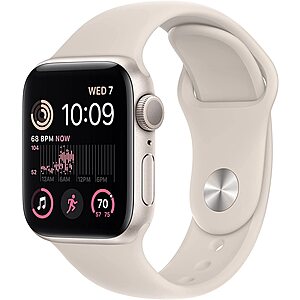 Costco Members: Apple Watch SE 2nd Gen GPS w/ Aluminum Case: 44mm $230, 40mm $200 + $5 S/H