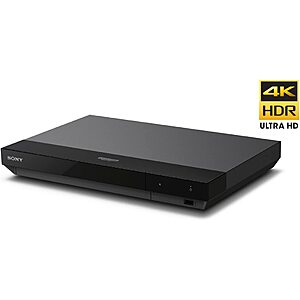 Sony - UBP-X700/M Streaming 4K Ultra HD Blu-ray player with HDMI cable - Black $160 FS at bestbuy