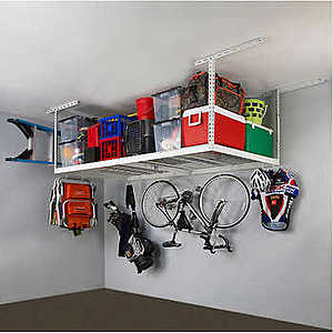 Costco: SafeRacks Garage Shelving (or) Overhead Garage Storage Rack w/ Accessories kit, from $159.99
