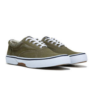 Sperry Men's Halyard Sneaker in Olive + Free Shipping, $25.5
