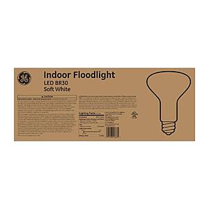 GE LED 65-Watt EQ LED Br30 Soft White Medium Base (e-26) Flood Light Bulb (20-Pack) for $1.97: or less than 10 cents a bulb YMMV at Lowes