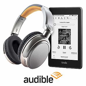 8GB Kindle Paperwhite w/ Bluetooth Headphones & Audible Trial (3-Months) $139 + Free Shipping