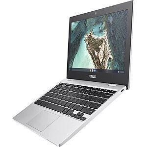 Amazon Lightning Deal: ASUS Chromebook CX1, 11.6" HD NanoEdge Display, Intel Celeron N3350 Processor, 32GB eMMC, 4GB RAM $85