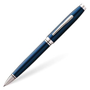 Cross Coventry Blue Lacquer Ballpoint Pen $11.77