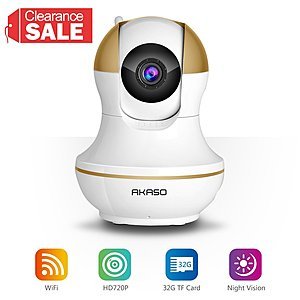 40% OFF -  IP1M-902 Wireless IP Camera Home Wifi Security HD 720P Baby Monitor Video Surveillance Network Webcam - $19.79