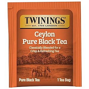 Twinings Ceylon Orange Pekoe Tea, 20 Count Pack of 6 for $9.97 with S&S at Amazon