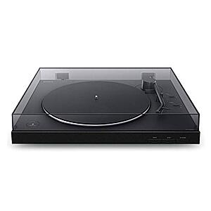 Sony PS-LX310BT Belt Drive Turntable: Fully Automatic Wireless Vinyl Record Player with Bluetooth and USB Output Black - $198 at Amazon