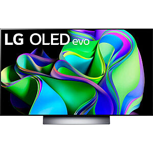 LG OLED evo C3 48 Inch HDR 4K Smart OLED TV (2023) - Open Box 195174050620 | Buydig via eBay $740.78