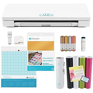 Silhouette Cameo 3 Electronic Cutter Crafting Bundle  $184 + Free S&H for Prime Members