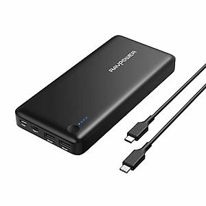 RAVPower 26800 PD Portable Charger 26800mAh (USB-C Input, 30W Type-C Output) for Nintendo Switch $51.99 AC + FSSS