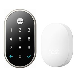 Nest x Yale Smart Door Lock with Nest Connect (Satin Nickel) - $211.65 + Free Shipping