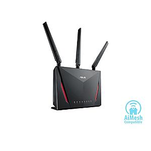 ASUS AC2900 Wi-Fi Dual-band Gigabit Wireless Router (RT-AC86U) - $164.99 AC + FS