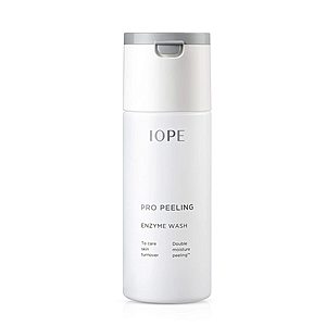 IOPE Pro Peeling Enzyme Face Wash Powder $18.19, Pro Gentle Exfoliating Gel w/ Vitamin E, Natural Cellulose, Konjac, and AHA from Sugar Maple Extracts $18.19 + FSSS