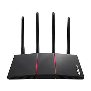 ASUS RT-AX55 AX1800 Dual Band WiFi 6 Gigabit Router, 802.11ax, Mesh WiFi support, MU-MIMO, OFDMA, 4 Gigabit LAN Ports, Beamforming $100 AC Shipped