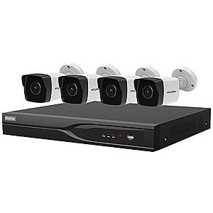 LaView 8 Channel DVR Security System with 4x Ultra HD 4K 8.3MP Outdoor Bullet Cameras, and Built-in 1TB HDD for $179.99 + FS