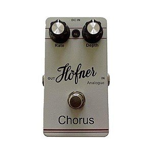 Hofner and EBS Guitar and Bass Effect Pedals: Vintage Compressor, Blues Overdrive, and Analogue Chorus $14.24 ea. + FS, EBS Pedals at $37.99