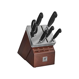 Zwilling J.A. Henckels Four Star 7-pc. Self-Sharpening Cutlery Set $149.99+tax Free S&H (Macy's card required) - (2 man logo, made in Germany)