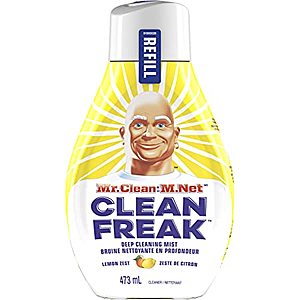 Mr. Clean, 16oz Lemon Zest Deep Cleaning Refill Mist Multi-Surface Spray, $2.39 Shipped After Coupon w/ Prime
