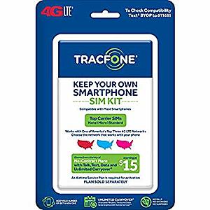 Add-On Item: TracFone Sim Cards Buy One Airtime, Get Second Free - $1 - Amazon