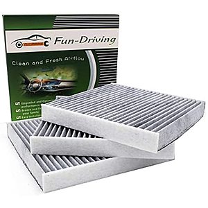 3-Pack Fun-Driving Cabin Air Filters for Select Toyota, Mazda & Lexus Vehicles $7.15