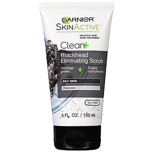2-Count 5-Oz Garnier Clean + Blackhead Eliminating Scrub for Oily Skin $5.11 ($2.56 each) + Free Store Pickup at Walgreens on Orders $10+ or F/S on orders $35+