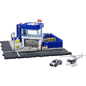 Matchbox Action Drivers Police Station Dispatch Playset $9
