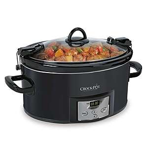 7-Quart Crockpot Countdown Cook & Carry Slow Cooker $36 + Free Store Pickup at Kohl's