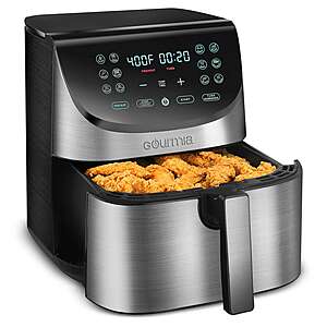 Kohl's Black Friday Early Access NOW Sale + Free Ship on $25+: 8-Quart Gourmia Digital Stainless Steel Air Fryer + $15 Kohl's Cash $68 + Free Shipping
