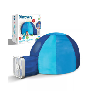 Discovery Kids Inflatable Play Tent w/ Easy Travel Storage Tote $16.20 + Free Store Pickup at Macy's or F/S on Orders $25+
