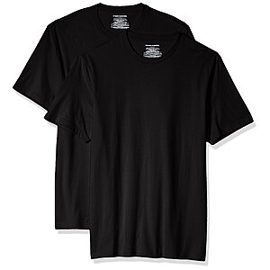 2-Pack Amazon Essentials Men's Slim-Fit Short-Sleeve Crewneck T-Shirt (Black, Sizes: XS-XXL) $8.90 ($4.45 each) + Free Shipping w/ Prime or on $35+