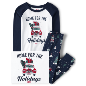Baby & Toddler Boys Racecar Snug Fit Cotton Pajamas (Edge Blue) $5.74, 2-Piece Family Home for Holidays Pajama Set $7.49, Toddler Girls Puffer Jacket $12.49 & More + Free Shipping