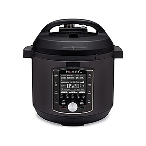 6-Quart Instant Pot Pro 10-in-1 Programmable Pressure Cooker w/ Steamer Rack $80 + Free Shipping w/ Prime