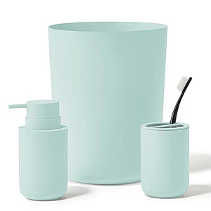 3-piece The Big One Bath Accessories Set (Aqua, Grey, White) $4.32 + Free Store Pickup at Kohl's or F/S on Orders $49+