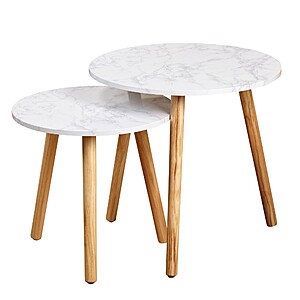 Furniture: 2-Count Buylateral Darcy Round Nesting Tables $28.80, 3-Piece Buylateral Bistro Dining Sets $52.19 & More + FS on $35+