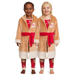 2-Piece Holiday Toddler Girls Elf Dress w/ Hat $1, 3-Piece Rudolph the Red Nosed Reindeer Pajamas & Robe Set $4.77 & More + Free S&H w/ Walmart+ or $35+