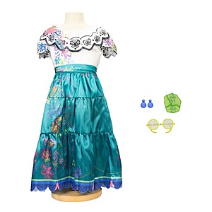 Disney Encanto Mirabel Madrigal Dress Up Set w/ Dress, Glasses, & Pom-Pom Earrings (Size: 4-6x) $6.49 + Free Store Pickup at Target or FS on $35+