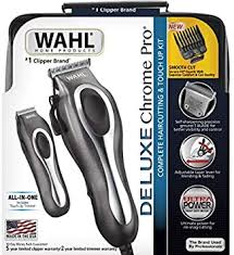 Wahl Deluxe Chrome Pro Complete Hair Cutting And Touch Up Kit $21.24