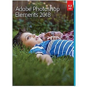 Amazon Prime Day: Adobe Photoshop Elements 2018 - No Subscription Required [Standard, 64-bit PC/Mac Box] $49.99
