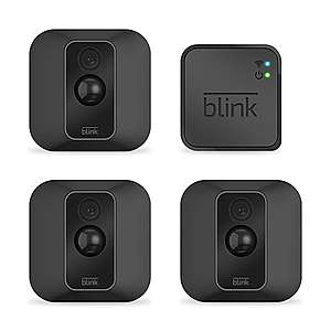 $179.99 (pre-tax) Staples (Online) - Amazon Blink XT2 Wireless Outdoor/Indoor Home Security Camera System 3/Pack, Black (B07MMZF2BF) $195.47