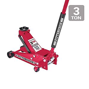 Pittsburgh (Harbor Freight) 3-ton red rapid pump floor jack (in store) $99 (*Extended thru 4/23*)