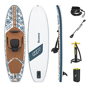 Hydro-Force Oceana 10 Ft. Inflatable Stand-up Paddle Board/Kayak. Walmart. $125 Free shipping