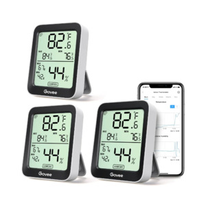 3-Pack Govee Indoor Bluetooth Temperature Humidity Monitor $23.25 + Free Shipping