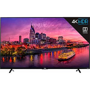 55" TCL 55P605 4K UHD HDR  Roku Smart LED TV (Refurb)  $400 + Free Shipping