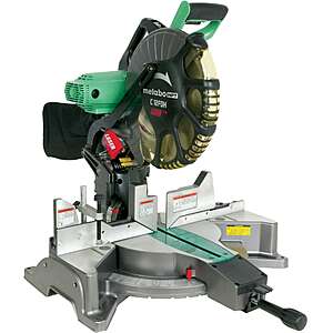 Metabo HPT 12-in 15-Amp Dual Bevel Compound Miter Saw with Laser Guide (Corded) | C12FDHSM $199