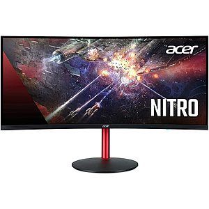 34" Acer Nitro XZ342CK 3440x1440 WQHD FreeSync Curved Gaming Monitor $441.60 + Free S/H
