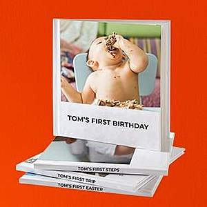 110-Page Shutterfly 6" x 6" Hardcover Photo Book $10 + Free Shipping