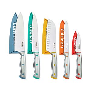 10-Piece Cuisinart ColorCore Multicolor Cutlery Set with Blade Guards $15 + 6% SD Cashback & Free Pickup